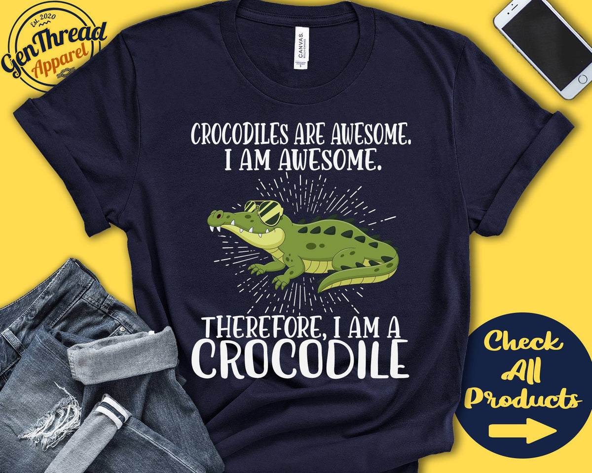 Crocodile Shirt Crocodile Lover Gift Zoo Zoologist Herpetology Herpetologist Funny Cool Awesome Animal Tank Hoodie A3267 Hoodie – Soft Feel · Top Pick For Any Outfit