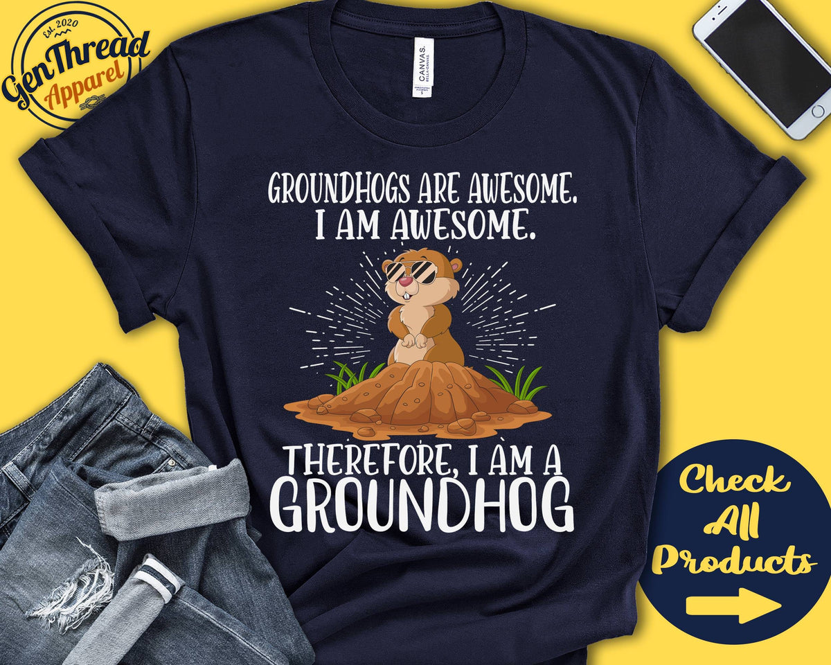 Groundhog Shirt Groundhog Lover Gift Zoo Zoologist Rodentology Rodentologist Funny Cool Awesome Animal Tank Hoodie A3277 Hoodie – Cozy Vibes · High-Quality Print