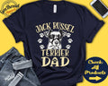 Jack Russel Terrier Dad Jack Russel Terrier Shirt Gift Papa New Dog Parent Dog Owner Lover Breed Tee Tank Hoodie A3480 Hoodie – Warm & Stylish · Must-Have Style