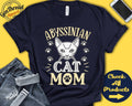 Abyssinian Cat Mom Abyssinian Cat Shirt Gift Mama Lover New Cat Parent Owner Pet Name Breed Tee Tank Hoodie A3565 Hoodie – Fan Favorite · Perfect For Daily Wear