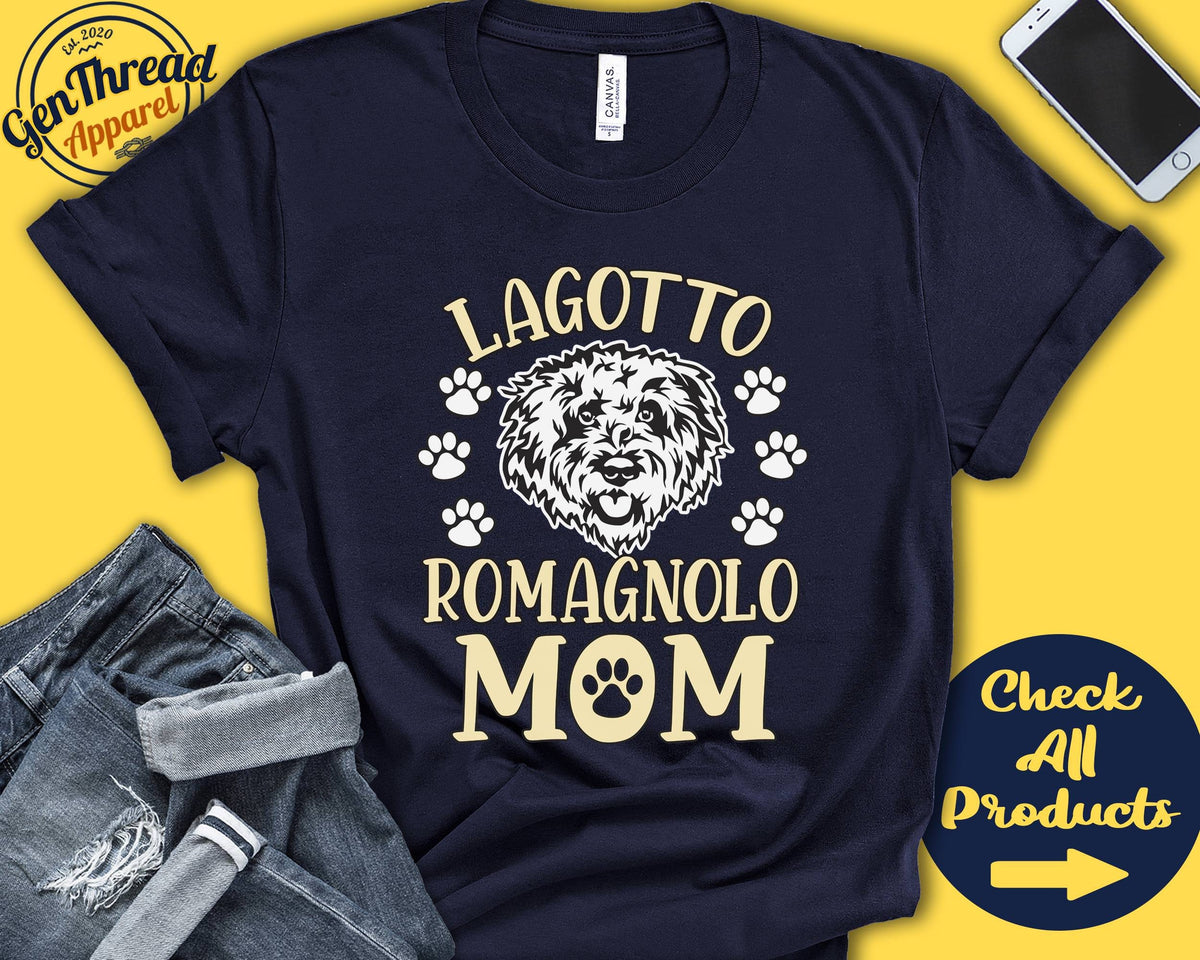 Lagotto Romagnolo Mom Lagotto Romagnolo Shirt Gift Mama New Dog Parent Dog Owner Lover Breed Tee Tank Hoodie A3638 Hoodie – Premium Graphic · Trending Graphic Apparel
