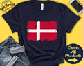 Denmark Flag Shirt Gift For Danish Gift Proud Danish Pride Danish Root European Union Flag Country Shirt Tank Hoodie F0045 Hoodie – Fan Favorite · High-Quality Print