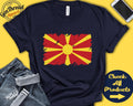 Macedonia Flag Shirt Gift For Macedonian Gift Proud Macedonian Pride Macedonian Root Europe Flag Country Shirt Tank Hoodie F0098 Hoodie – Aesthetic Look · Trending Graphic Apparel