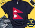 Nepal Flag Shirt Gift For Nepalese Gift Proud Nepalese Pride Nepalese Root South Asia Flag Country Shirt Tank Hoodie F0119 Hoodie – Fan Favorite · Top Pick For Any Outfit