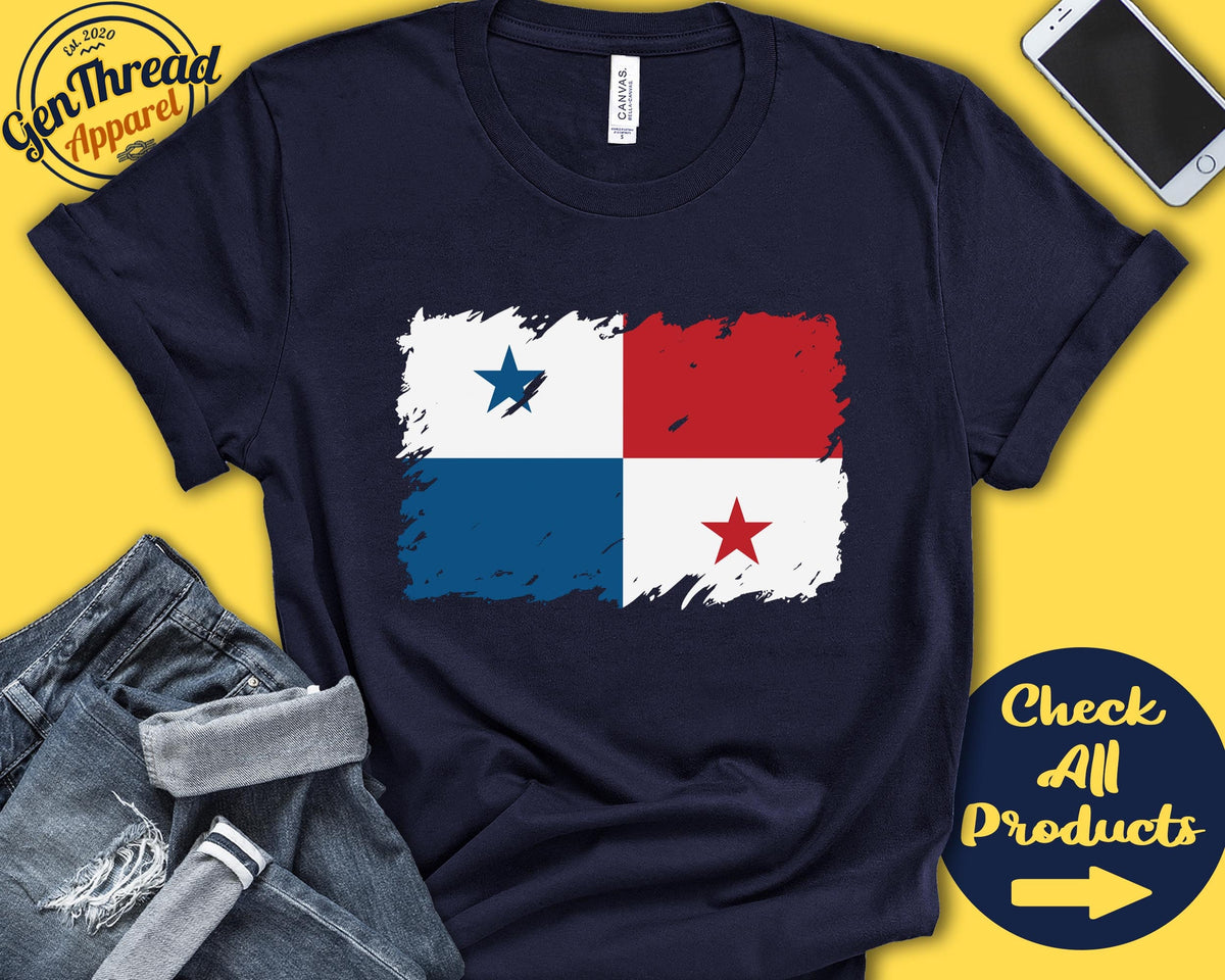 Panama Flag Shirt Gift For Panamanian Gift Proud Panamanian Pride Central America Flag Country Shirt Tank Hoodie F0131 Hoodie – Feel-Good Design · High-Quality Print