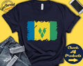 Saint Vincent Flag Shirt Gift For Vincentian Gift Proud Vincentian Pride Caribbean Flag Country Shirt Tank Hoodie F0145 Hoodie – Premium Graphic · Great Gift For Fans