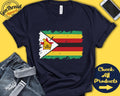 Zimbabwe Flag Shirt Gift For Zimbabwean Gift Proud Zimbabwean Pride East Africa Flag Country Shirt Tank Hoodie F0193 Hoodie – Soft Feel · Perfect For Daily Wear