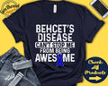 Behcets Disease Shirt Behcets Disease Awareness Blue Ribbon Fighter Warrior Surgery Recovery Cant Stop Tank Hoodie A0941 Hoodie – Aesthetic Look · Must-Have Style