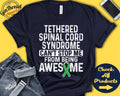 Tethered Spinal Cord Syndrome Shirt TCS Awareness Green Ribbon Fighter Warrior Surgery Recovery Cant Stop Tank Hoodie A1039 Hoodie – Premium Graphic · Perfect For Daily Wear