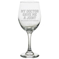 Shoulder Replacement Gift Shoulder Surgery Wine Glass Get Well Gift Recovery Gift Doctor Gave Me A Joint Graphic Tee – Aesthetic Look · Perfect For Daily Wear