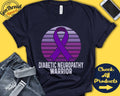 Diabetic Neuropathy Shirt Diabetic Neuropathy Awareness Purple Ribbon Warrior Fighter Surgery Recovery Tank Hoodie A1295 Hoodie – Easygoing Wear · Top Pick For Any Outfit