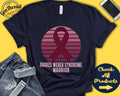 Parkes Weber Syndrome Shirt Parkes Weber Syndrome Awareness Burgundy Ribbon Warrior Fighter Surgery Recovery Tank Hoodie A1394 Hoodie – Cozy Vibes · Great Gift For Fans
