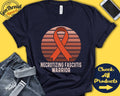 Necrotizing Fasciitis Shirt Necrotizing Fasciitis Awareness Orange Ribbon Warrior Fighter Surgery Recovery Tank Hoodie A1449 Hoodie – Bold Style · Must-Have Style