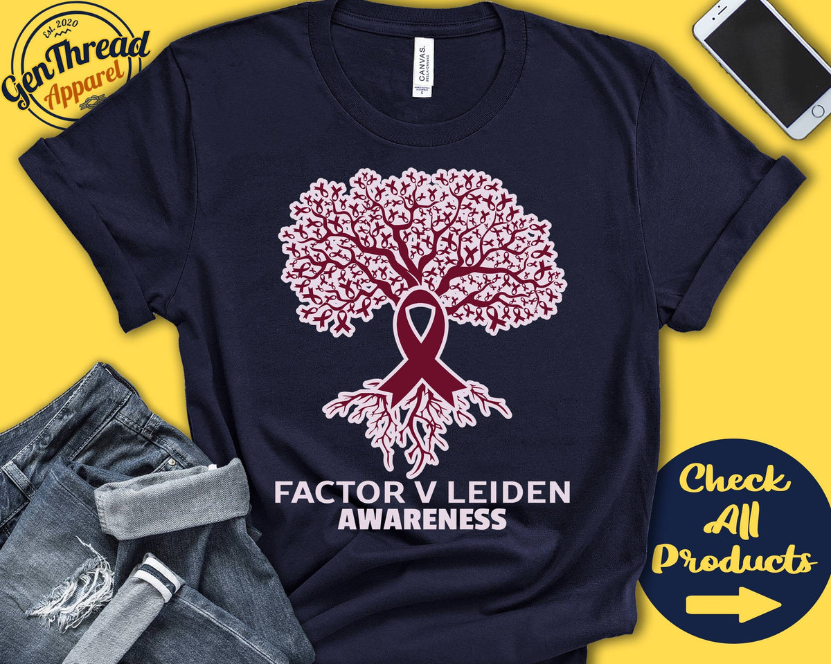 Factor V Leiden Shirt Factor V Leiden Awareness Tree Of Life Burgundy Ribbon Fighter Warrior Recovery Tank Hoodie A2698 Hoodie – Fan Favorite · Great Gift For Fans