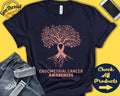 Endometrial Cancer Shirt Endometrial Cancer Awareness Tree Of Life Peach Ribbon Fighter Warrior Surgery Tank Hoodie A2961 Hoodie – Everyday Comfort · Trending Graphic Apparel