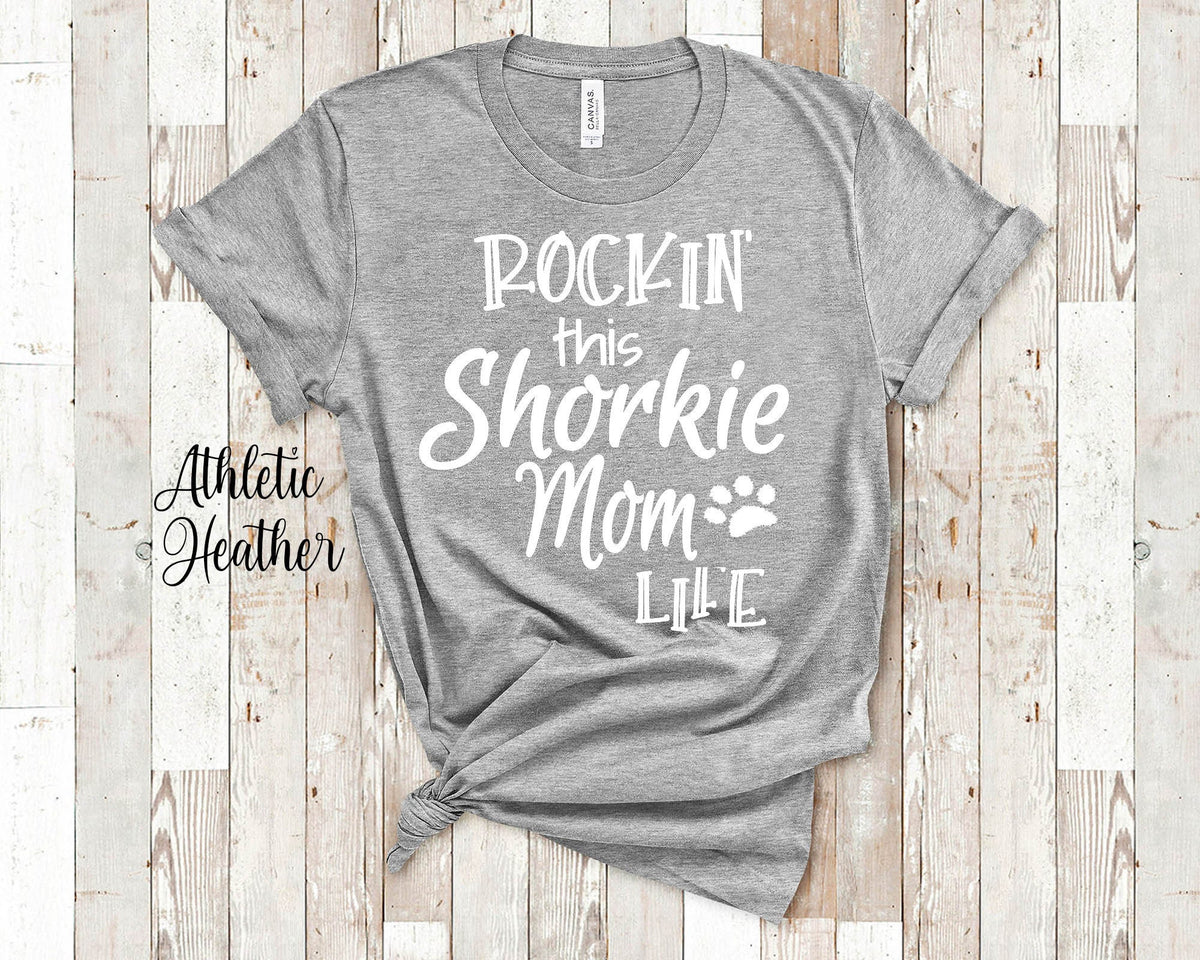 Rockin This Life Shorkie Mom Tshirt Shorkie Dog Owner Gifts Funny Shorkie Shirt Gifts for Shorkie Pet Parent Graphic Tee – Aesthetic Look · High-Quality Print