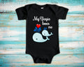 Yiayia Loves Me Cute Grandma Name Whale Baby Bodysuit Unique Grandmother Gift for Granddaughter or Grandson or Pregnancy Announcement Graphic Tee – Aesthetic Look · Great Gift For Fans