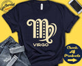 Virgo Symbol Shirt Virgo Gift Virgo Present Virgo Star Sign Virgo Emblem Virgo Season Virgo Zodiac Tank Top Hoodie A0687 Hoodie – Soft Feel · Must-Have Style