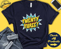 Twenty Three Comic Superhero Shirt 23rd Birthday Outfit Twenty Third Party Comic Lover Level 23 Kids Youth Tank Hoodie A0804 Hoodie – Fan Favorite · Perfect For Daily Wear