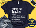 Business Teacher Definition Shirt Gift School Teacher Grad Gift Future Teacher Teacher Appreciation Tank Hoodie A0077 Hoodie – Soft Feel · High-Quality Print