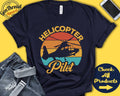Helicopter Pilot Gift Chopper Pilot Gift Pilot Shirt Aviator Helicopter Shirt Pilot Graduation Aviation Tank Hoodie A0116 Hoodie – Aesthetic Look · Must-Have Style