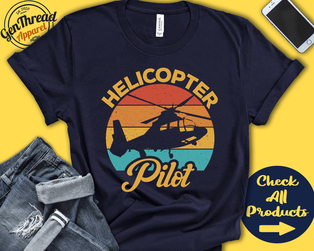Helicopter Pilot Gift Chopper Pilot Gift Pilot Shirt Aviator Helicopter Shirt Pilot Graduation Aviation Tank Hoodie A0116 Hoodie – Aesthetic Look · Must-Have Style