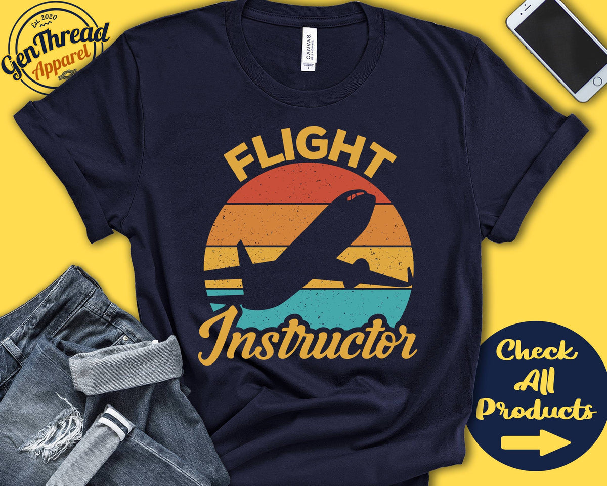 Flight Instructor Gift Pilot Shirt Pilot Gift Pilot Instructor Aviation Instructor Aviation School Tank Hoodie A0120 Hoodie – Feel-Good Design · High-Quality Print