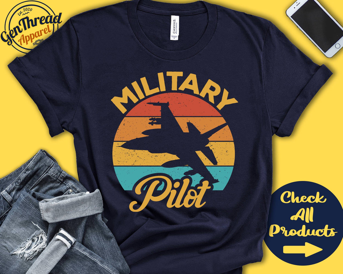 Military Pilot Gift Air Force Shirt Air Force Gift Retired Air Force Jet Pilot Pilot Gift Pilot Shirt Tank Hoodie A0139 Hoodie – Premium Graphic · Top Pick For Any Outfit