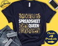 Accountant Gifts Accounting Shirt Financial Analyst Spreadsheet Queen I Have A Spreadsheet for That Tank Top Hoodie A0155 Hoodie – Soft Feel · Perfect For Daily Wear