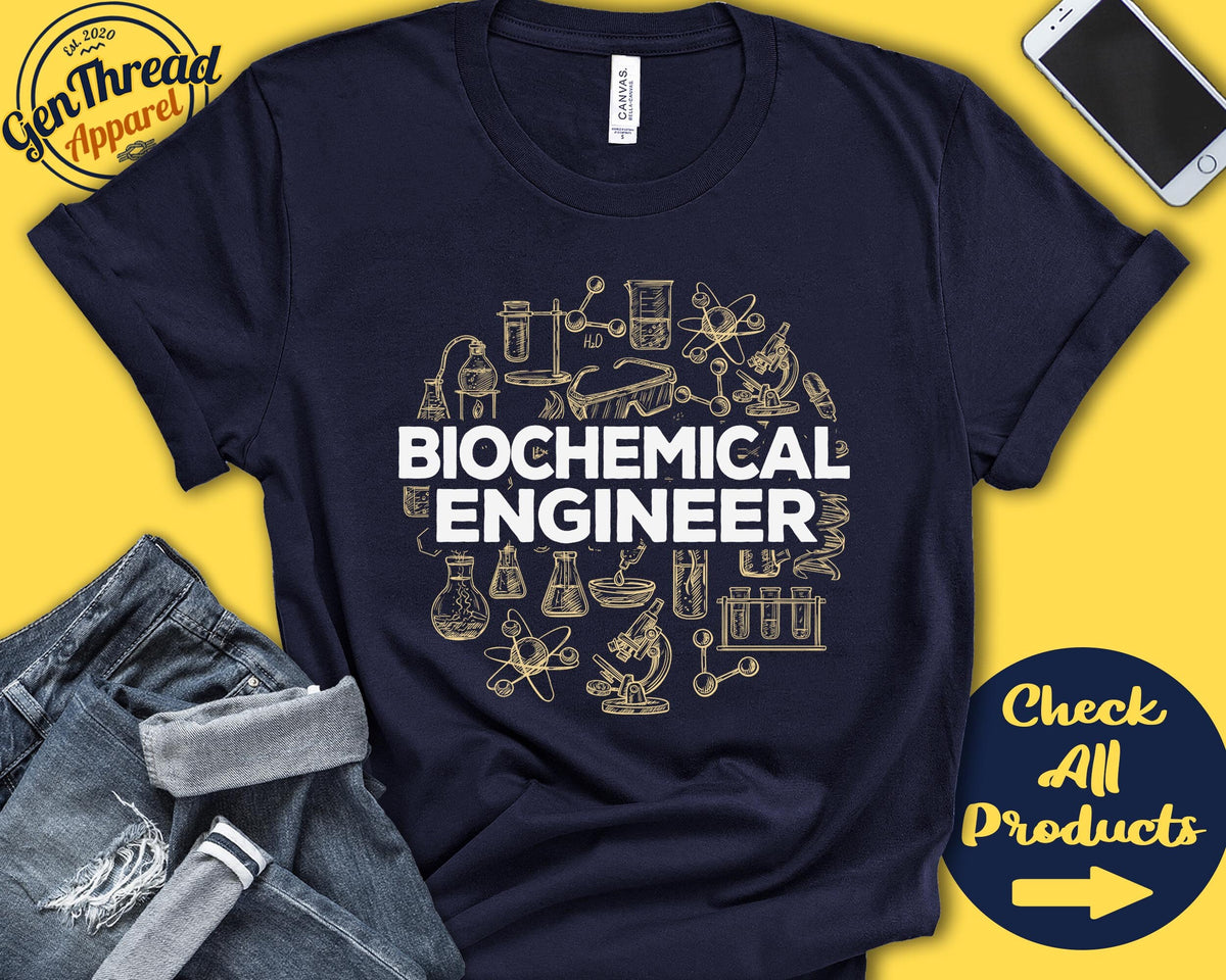 Biochemical Engineer Biochemical Gift Biochemical Shirt Biochemistry Engineer Gift Engineer Shirt Tank Top Hoodie A0223 Hoodie – Premium Graphic · High-Quality Print