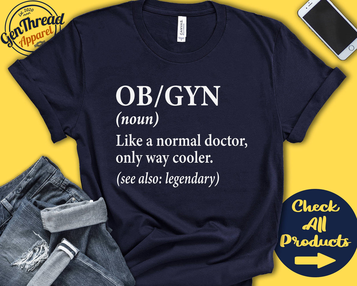 ObGyn Shirt ObGyn Gift Obstetrician Gynecologist Labor And Delivery Doctor Appreciation ObGyn Thank You Tank Hoodie A0460 Hoodie – Aesthetic Look · High-Quality Print