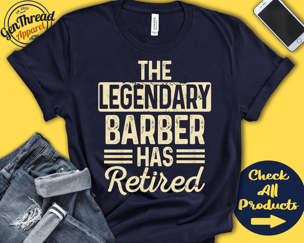 The Legendary Barber Has Retired Shirt Barber Retirement Party Gift Legend Retiree Retiring Not My Problem Tank Hoodie A1576 Hoodie – Warm & Stylish · Top Pick For Any Outfit
