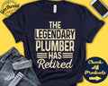 The Legendary Plumber Has Retired Shirt Plumber Retirement Party Gift Legend Retiree Retiring Not My Problem Tank Hoodie A1594 Hoodie – Everyday Comfort · Perfect For Daily Wear