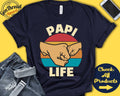 Papi Life Shirt Papi Life Gift New Papi Shirt New Dad Announcement Future Papi Dad Life First Time Dad Tank Hoodie A0628 Hoodie – Aesthetic Look · Must-Have Style