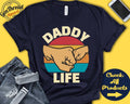 Daddy Life Shirt Daddy Life Gift New Daddy Shirt New Dad Announcement Future Daddy Dad Life First Time Tank Hoodie A0635 Hoodie – Premium Graphic · Perfect For Daily Wear