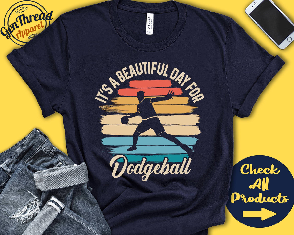 Dodgeball Shirt Beautiful Day For Dodgeball Dodgeball Player Gift Team Dodge Ball Men Catching Sports Tank Hoodie A1671 Hoodie – Soft Feel · Top Pick For Any Outfit