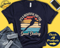 Speed Skater Shirt Beautiful Day For Speed Skating Speed Skater Gift Ice Skating Tee Girl Women Ice Sports Tank Hoodie A1763 Hoodie – Cozy Vibes · Must-Have Style
