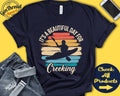 Creeking Shirt Beautiful Day For Creeking Gift Canoeing Kayaking Watersports Extreme Paddle Sports Tank Hoodie A1805 Hoodie – Bold Style · Must-Have Style