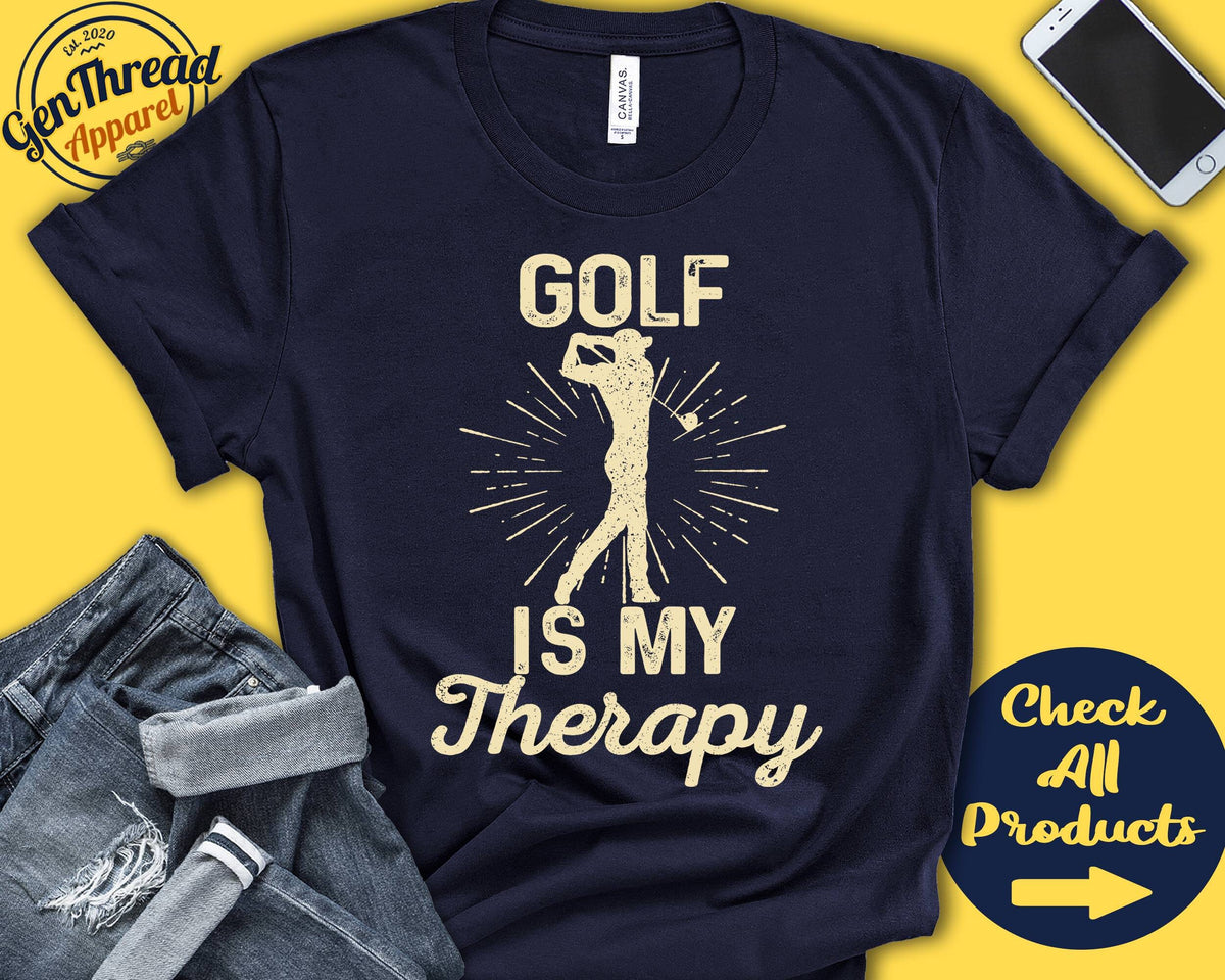 Golfer Shirt Golf Is My Therapy Golfer Gift Golf Tee Golfer Tee Men Tee Funny Target Sports Tank Hoodie A2193 Hoodie – Warm & Stylish · Must-Have Style