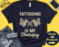 Tattoos Shirt Gift For Tattoo Artist Tattooist Shirt Tattooer Tee Hobby Is My Therapy Tank Hoodie A2305 Hoodie – Feel-Good Design · Perfect For Daily Wear