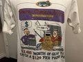 Vintage 9039s 2485 Worth of fishing Gear to Catch a 129 Per Pound Fish Comic T Shirt M Graphic Tee – Bold Style · Top Pick For Any Outfit