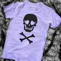 Pastel Goth TShirt Skull And Crossbones Shirt Pastel Purple Goth Clothing Pastel Skull TShirt Pastel Grunge Clothing T Shirt Graphic Tee – Soft Feel · Perfect For Daily Wear