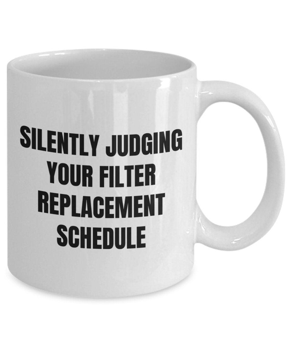 HVAC Gift Funny Hvac Mug Hvac Technician Gift HVAC Tech Present Filter Replacement Schedule Graphic Tee – Easygoing Wear · Must-Have Style
