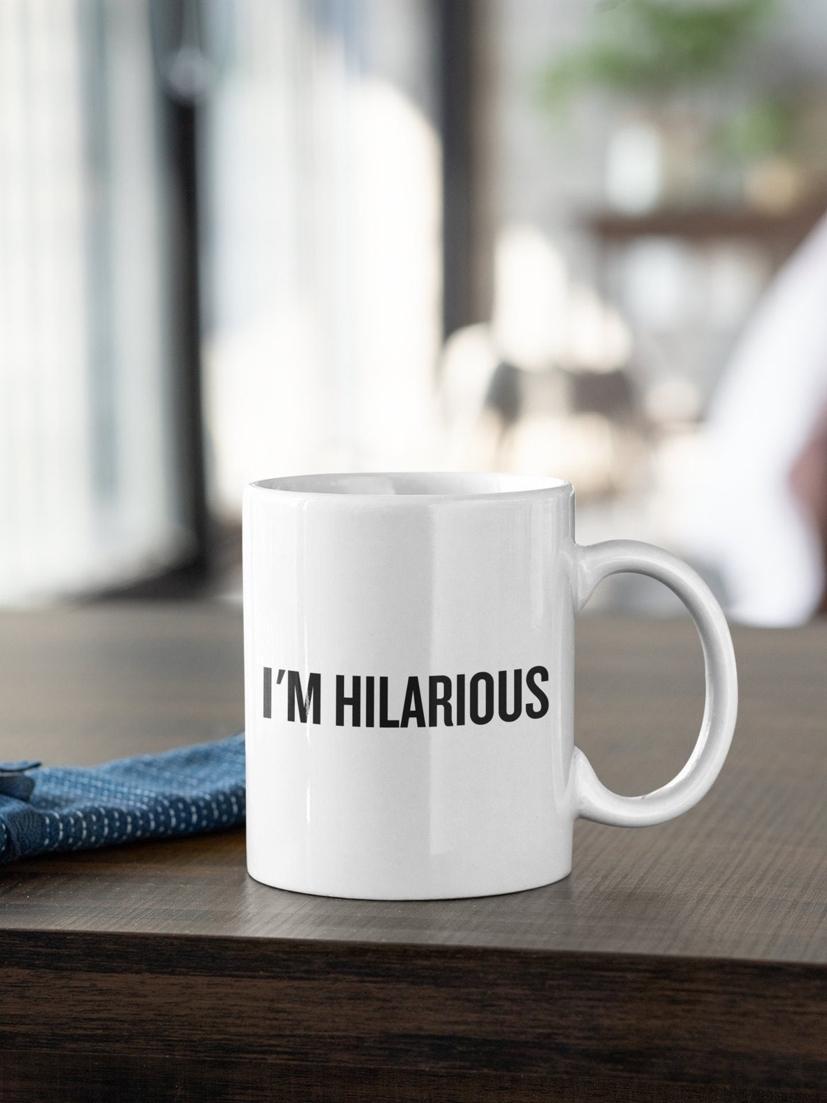 Comedian Coffee Mug Funny Gift For Comedian Comedian Gifts Stand Up Comedian Present I39m Hilarious Graphic Tee – Cozy Vibes · Great Gift For Fans