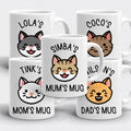 Personalised Cat Portrait Coffee Mug Personalized Pet Portrait Coffee Cup Cat Mom Gift Custom Cat Mug Graphic Tee – Fan Favorite · Must-Have Style
