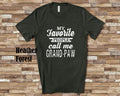 My Favorite People GrandPaw Tshirt Long Sleeve Shirt Sweatshirt or Tank Top Special Grandfather Father39s Day Christmas Birthday Gift Sweatshirt – Premium Graphic · High-Quality Print
