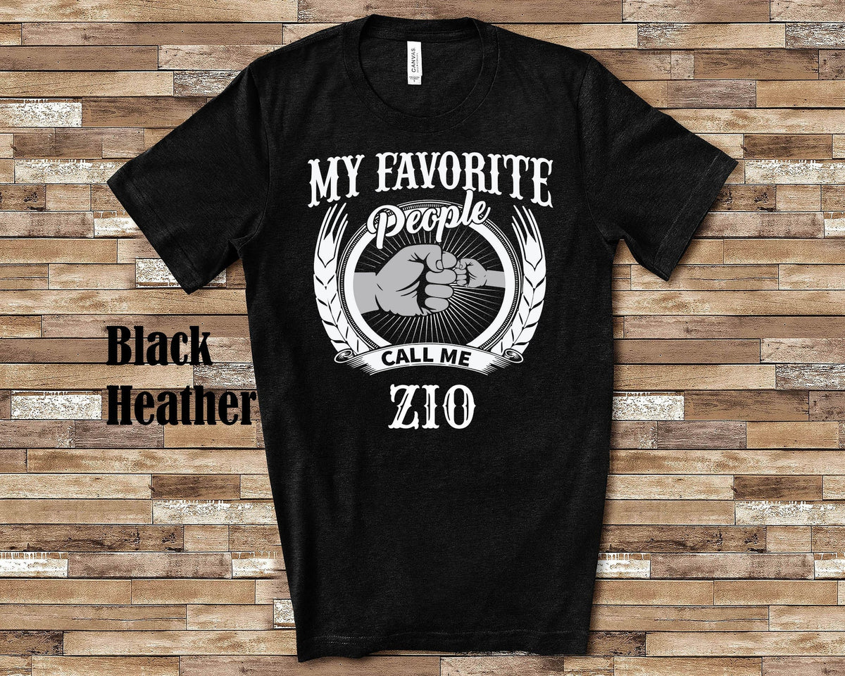 My Favorite People Zio fist bump Tshirt Long Sleeve Shirt Sweatshirt or Tank Top Italian Uncle Father39s Day Christmas Birthday Gift Sweatshirt – Fan Favorite · High-Quality Print