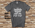 My Favorite People Pop Pop Tshirt Long Sleeve Shirt Sweatshirt or Tank Top Special Grandfather Father39s Day Christmas Birthday Gift Sweatshirt – Warm & Stylish · Must-Have Style
