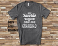 My Favorite People Granddad Tshirt Long Sleeve Shirt Sweatshirt or Tank Top Special Grandfather Father39s Day Christmas Birthday Gift Sweatshirt – Cozy Vibes · High-Quality Print