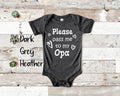 Pass Me To Opa Cute Grandpa Baby Bodysuit Tshirt or Toddler Shirt Germany German Grandfather Gift or Pregnancy Announcement Graphic Tee – Feel-Good Design · High-Quality Print